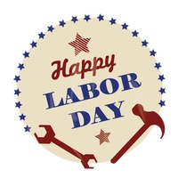 Happy labor day clipart