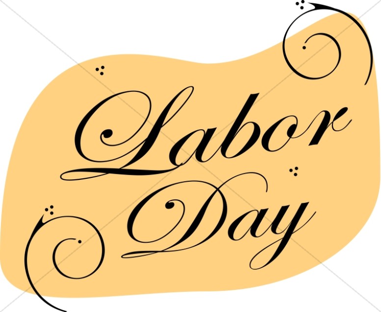 Christian labor day clipart