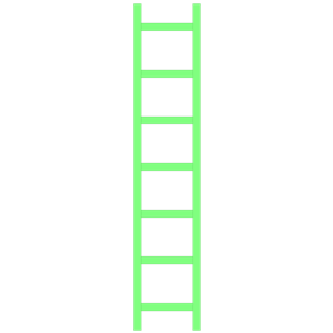 ladder clipart green
