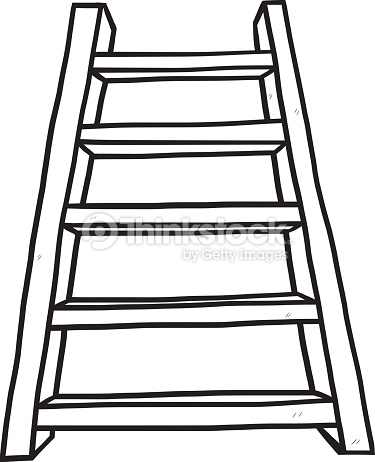 ladder clipart line art