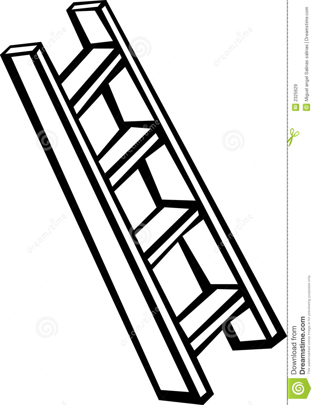 Collection ladder clipart.