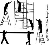 Ladder Safety Clip Art