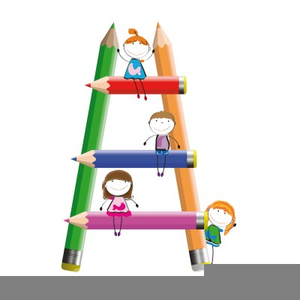 Climbing The Ladder Of Success Clipart