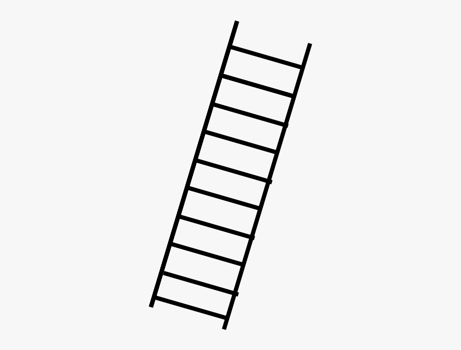 Clipart ladder transparent.
