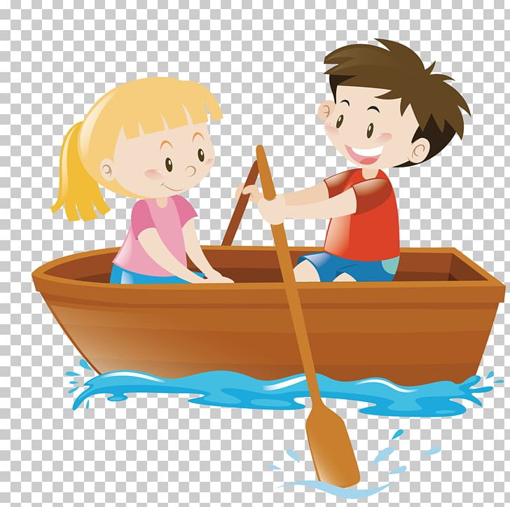 Rowing Boat PNG, Clipart, Art, Boat, Boating, Boy, Cartoon