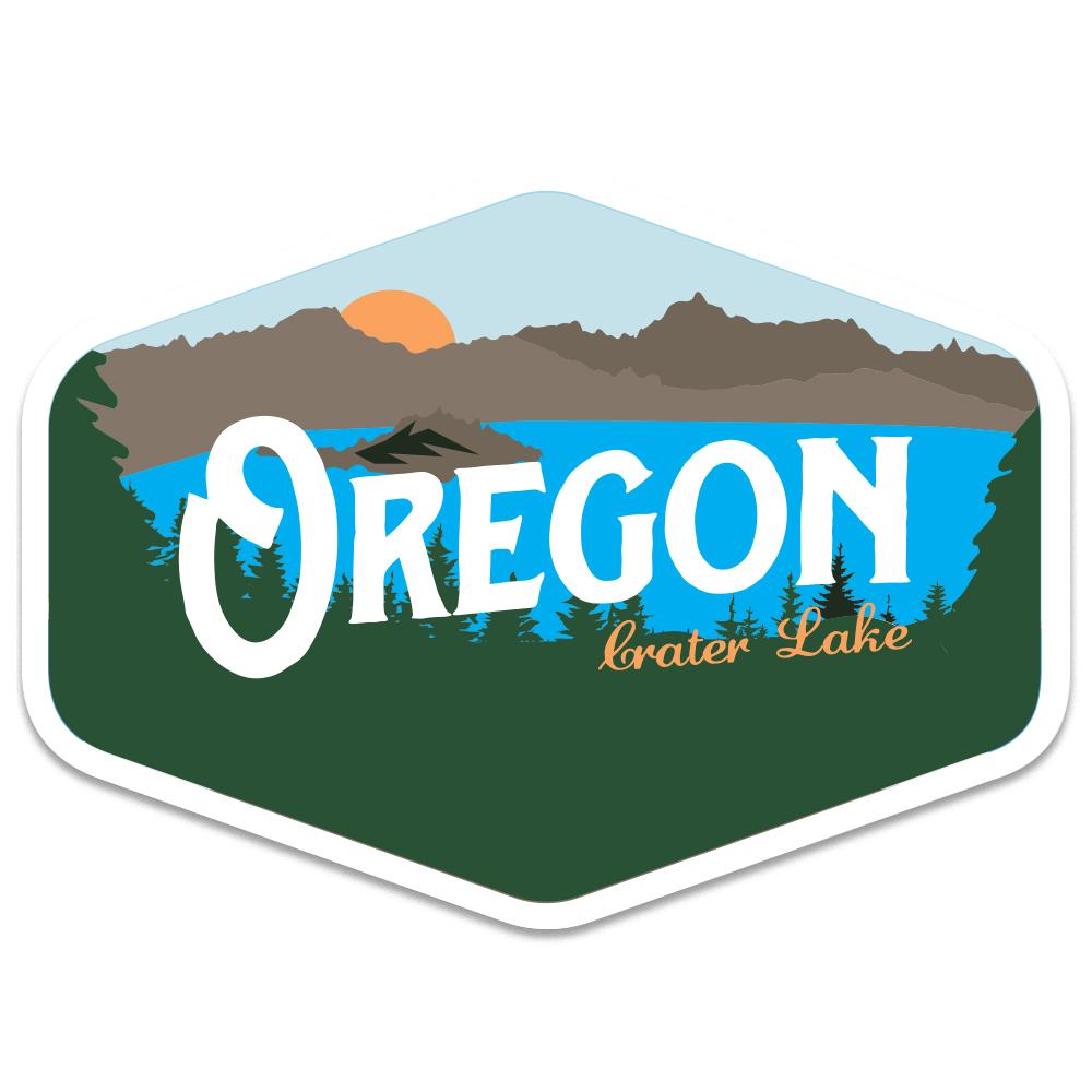 Oregon Crater Lake Vintage