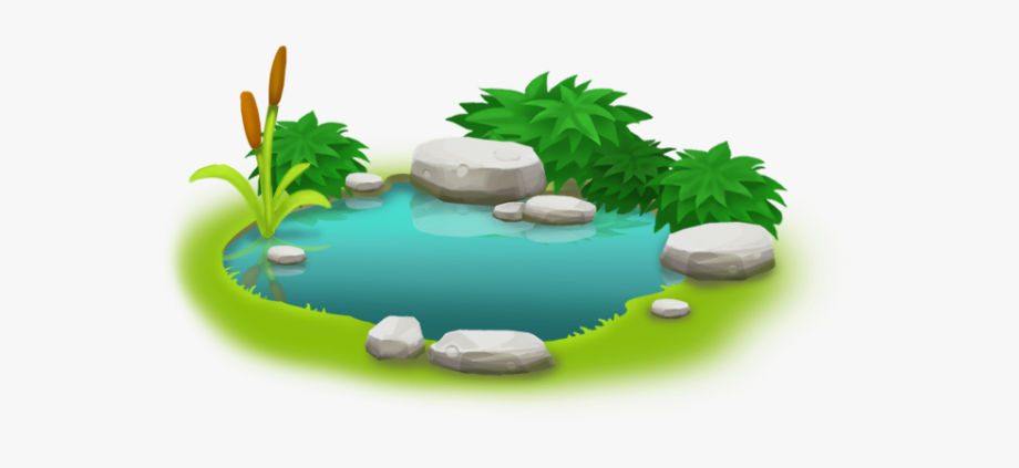 Lake Clipart Lily Pad Pond