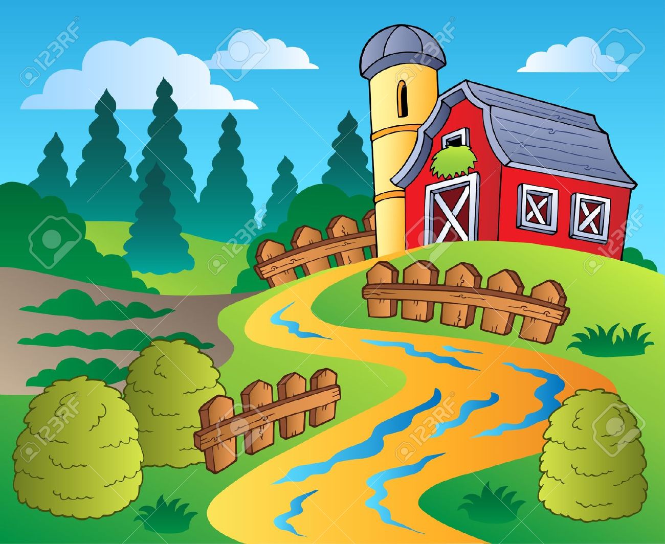 Free Farm Scene Cliparts, Download Free Clip Art, Free Clip