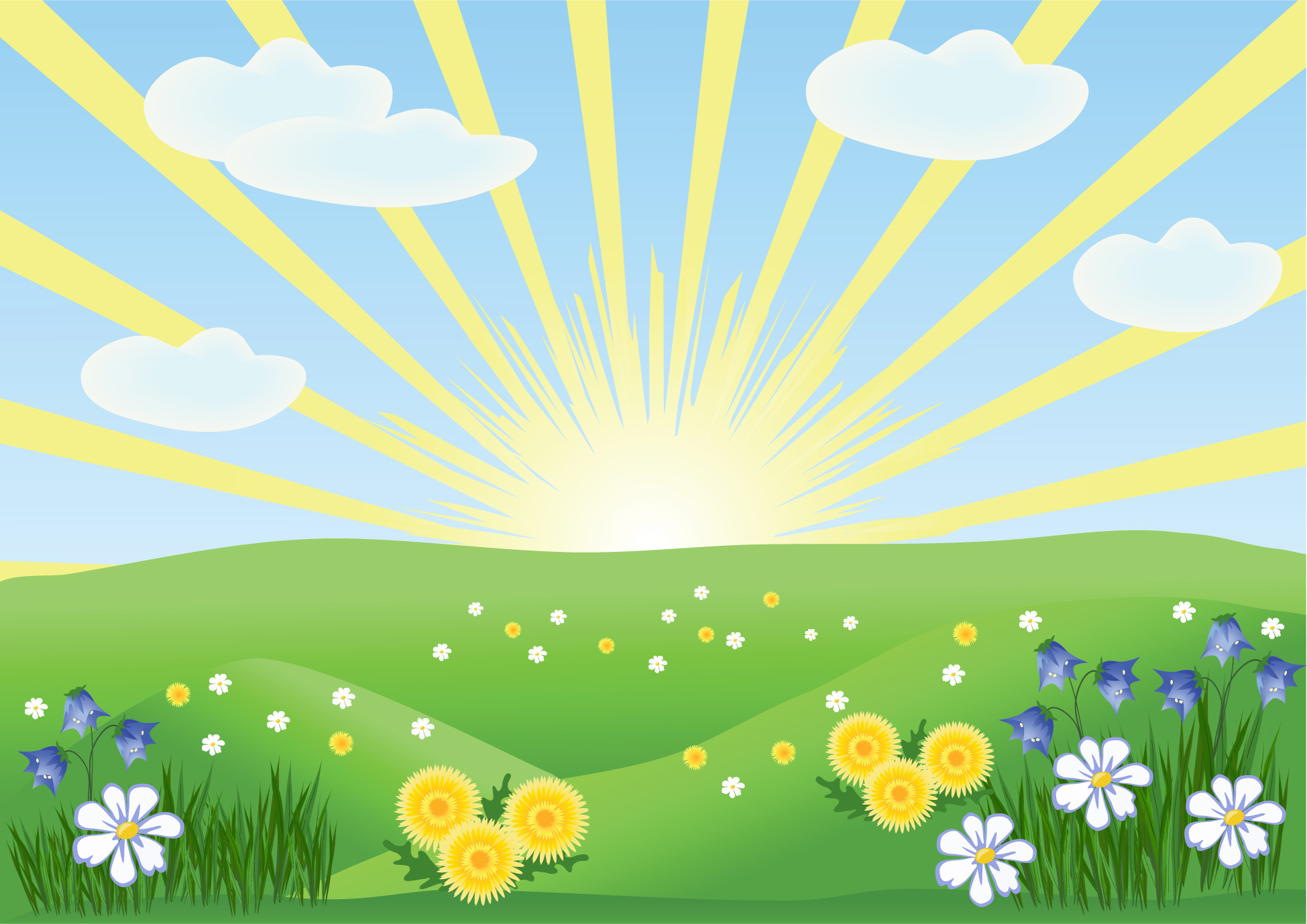 Free Summer Landscape Cliparts, Download Free Clip Art, Free