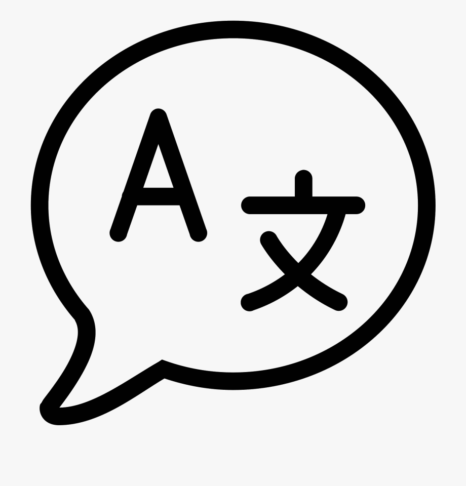 language clipart icon