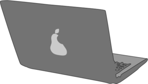 Apple laptopic vector.