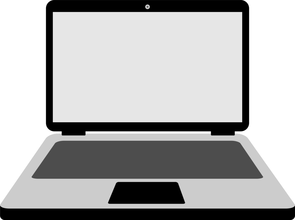 Laptop clipart back side, Laptop back side Transparent FREE