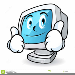 Animated laptop clipart.