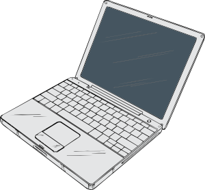 laptop clipart mac