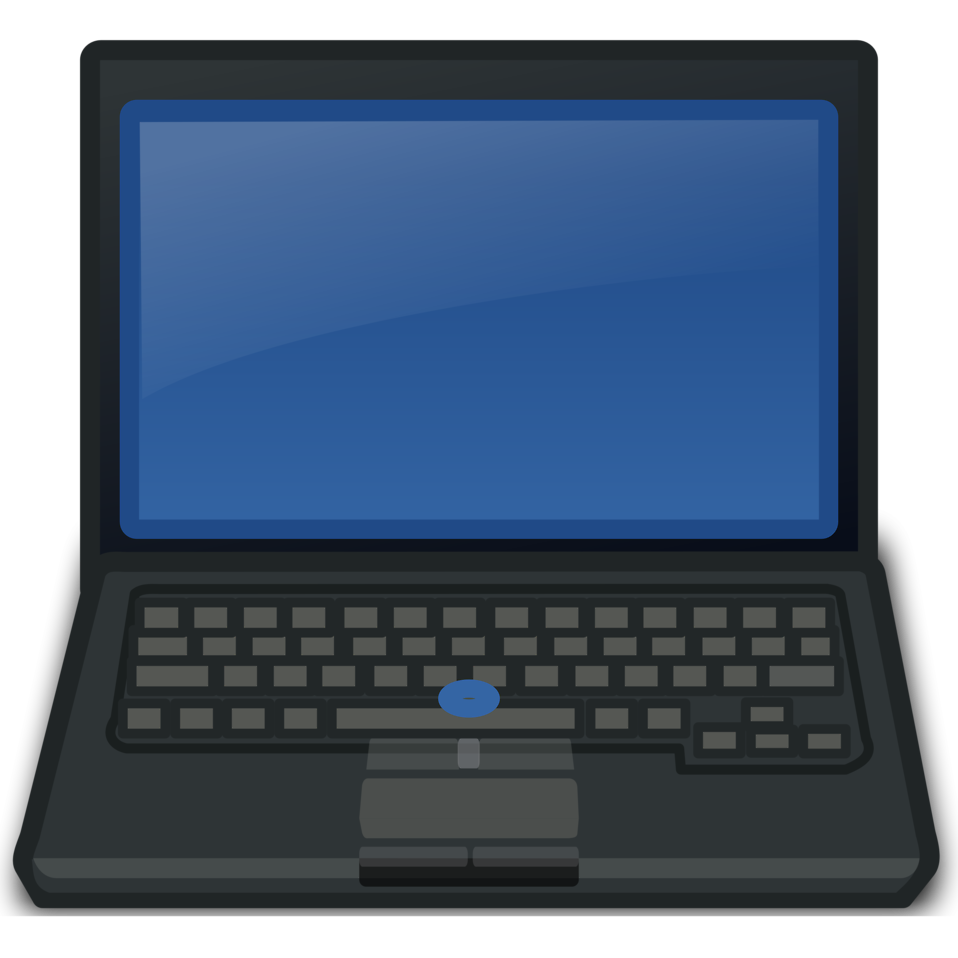 Laptop clipart typing.