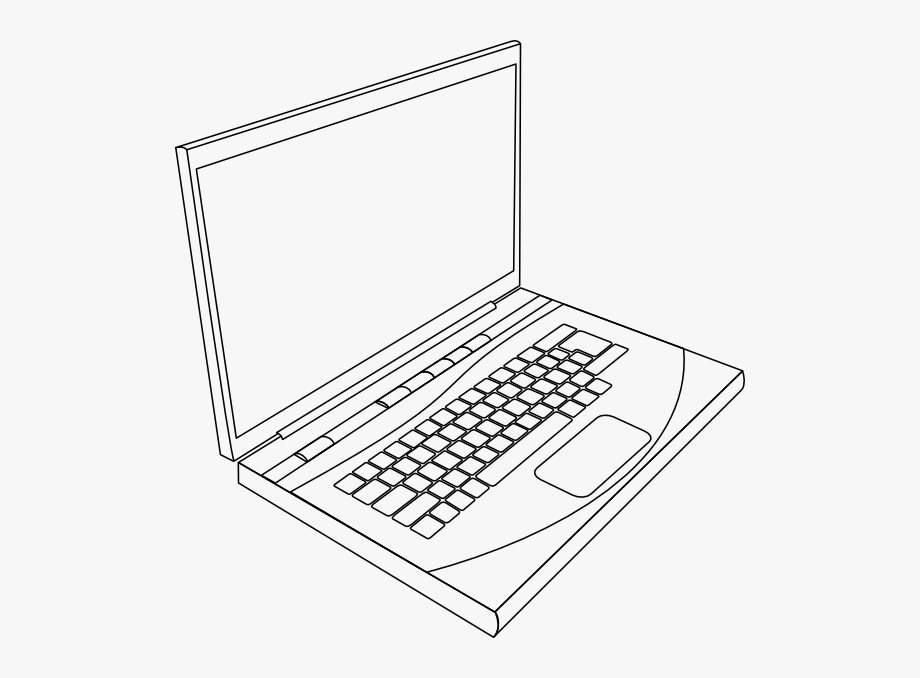 Free Computer Clipart Black And White And Featured