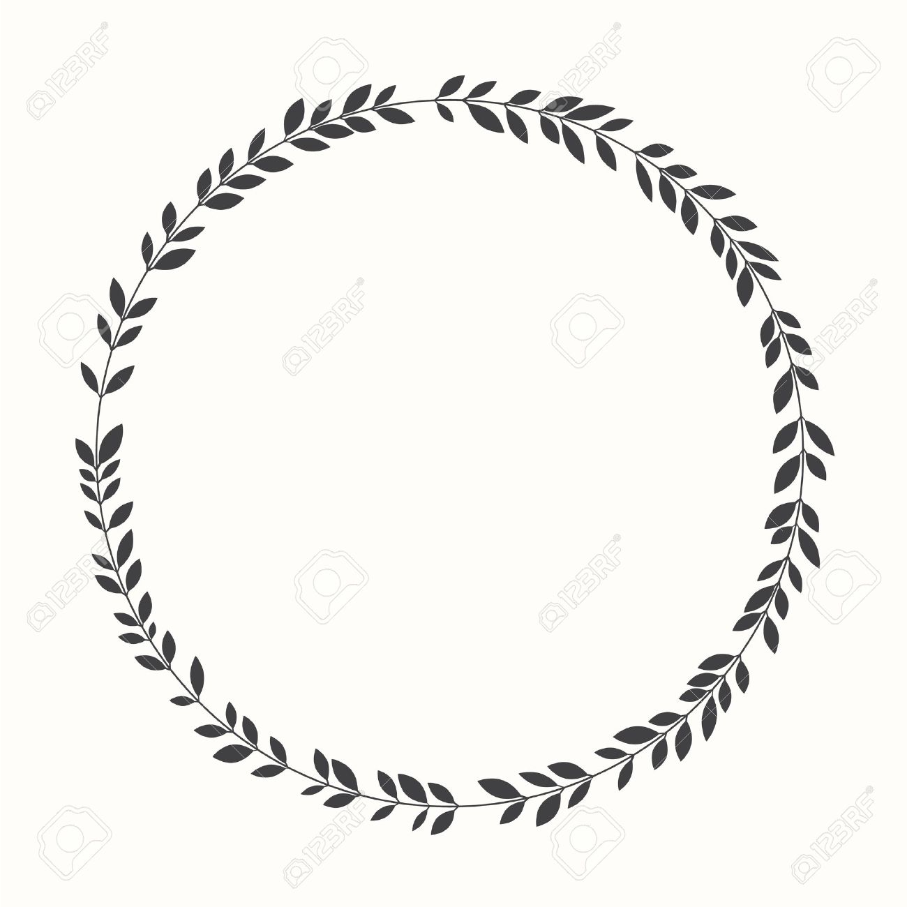 Download Free png Vector Laurel Wreath, Silhouette Royalty