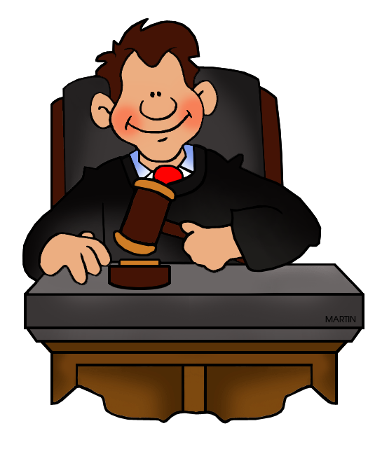 law clipart judge