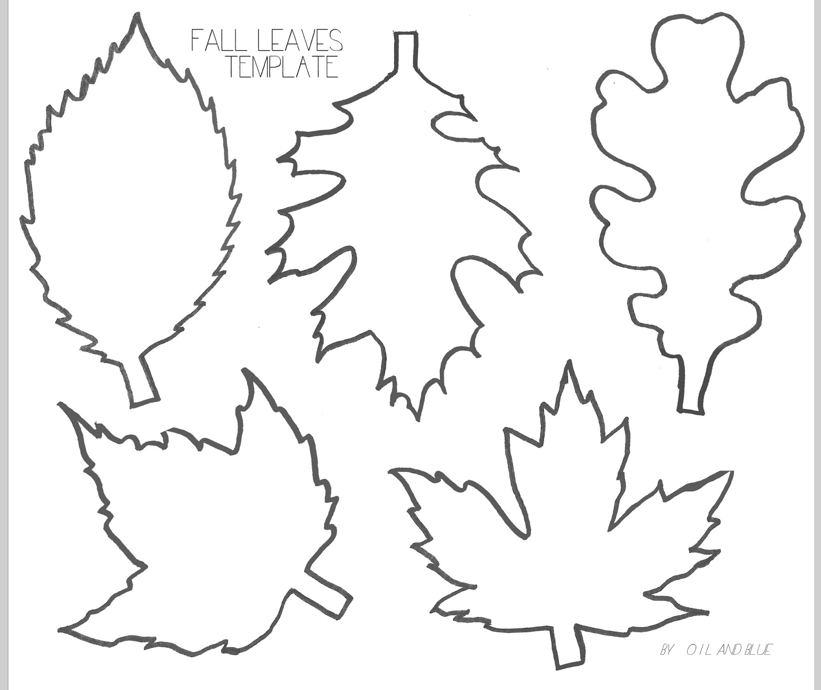 Free Leaf Template, Download Free Clip Art, Free Clip Art on