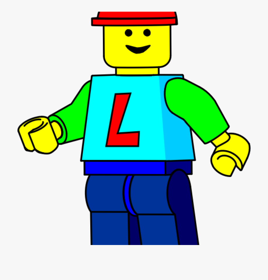 Lego man clip.