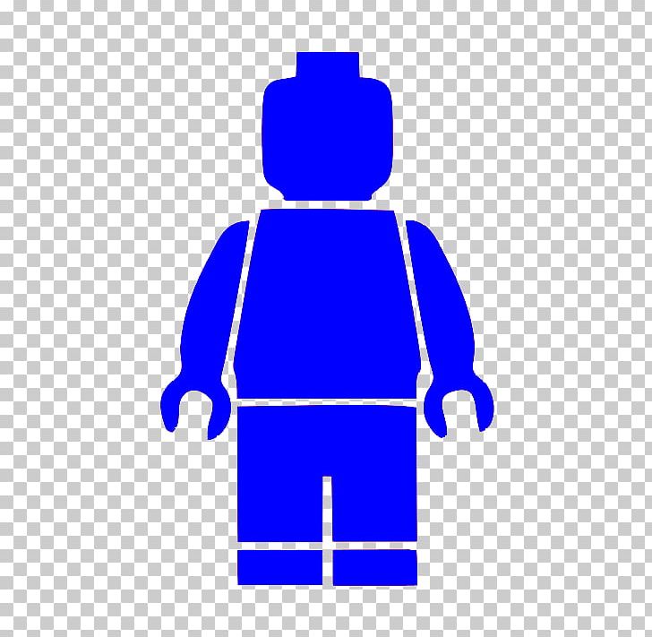 Lego minifigure silhouette.