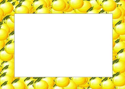 Lemon border clip.