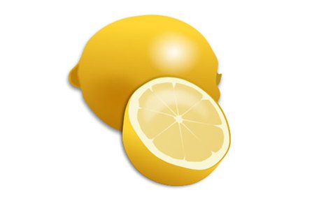 Free Fresh Lemon and Lemon Slice Realistic Vectors Clipart