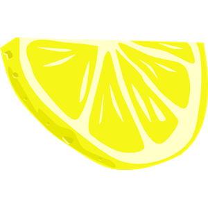 Lemon slice clipart.