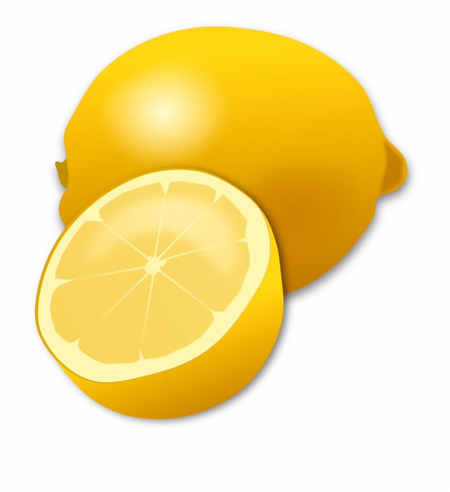 lemon clipart transparent background