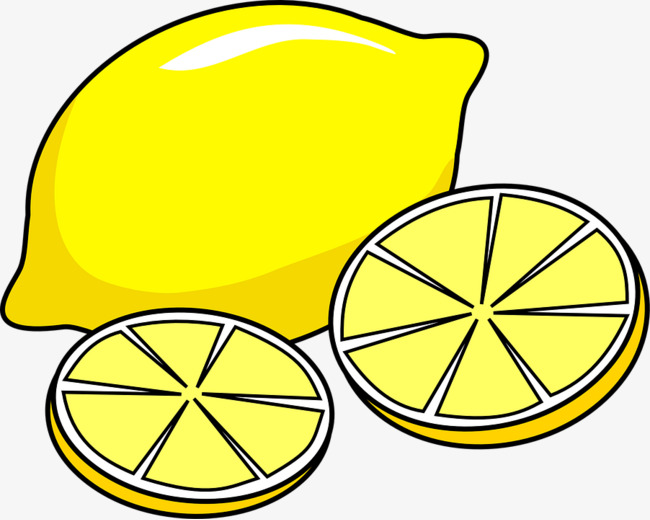 Lemon clipart look.