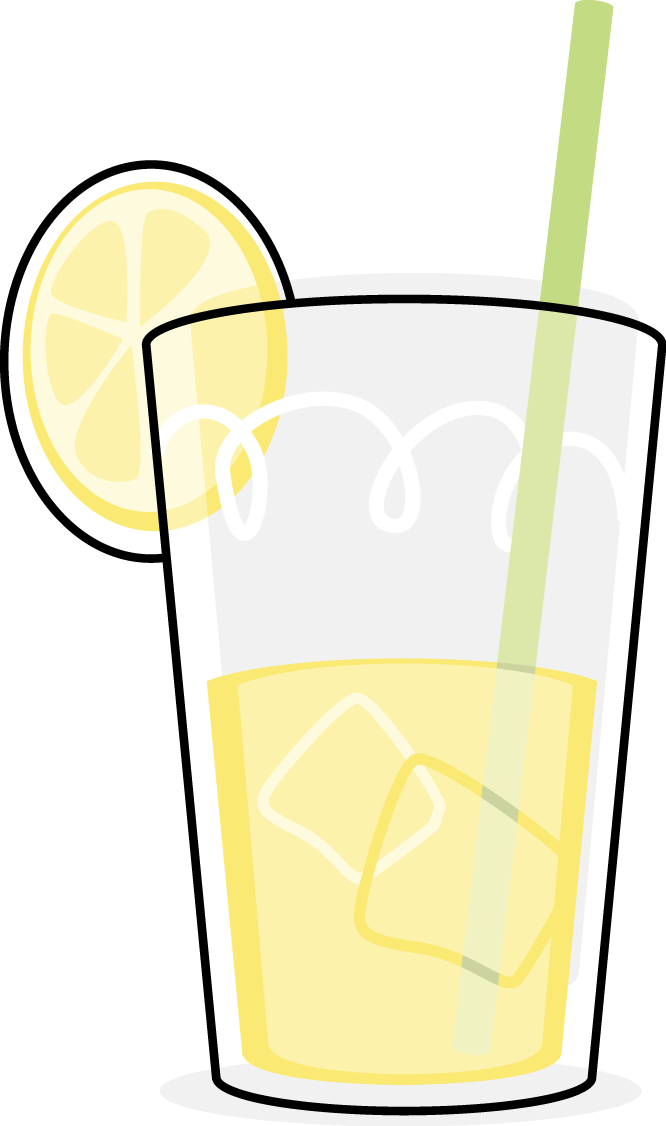 Lemonade clipart animated.