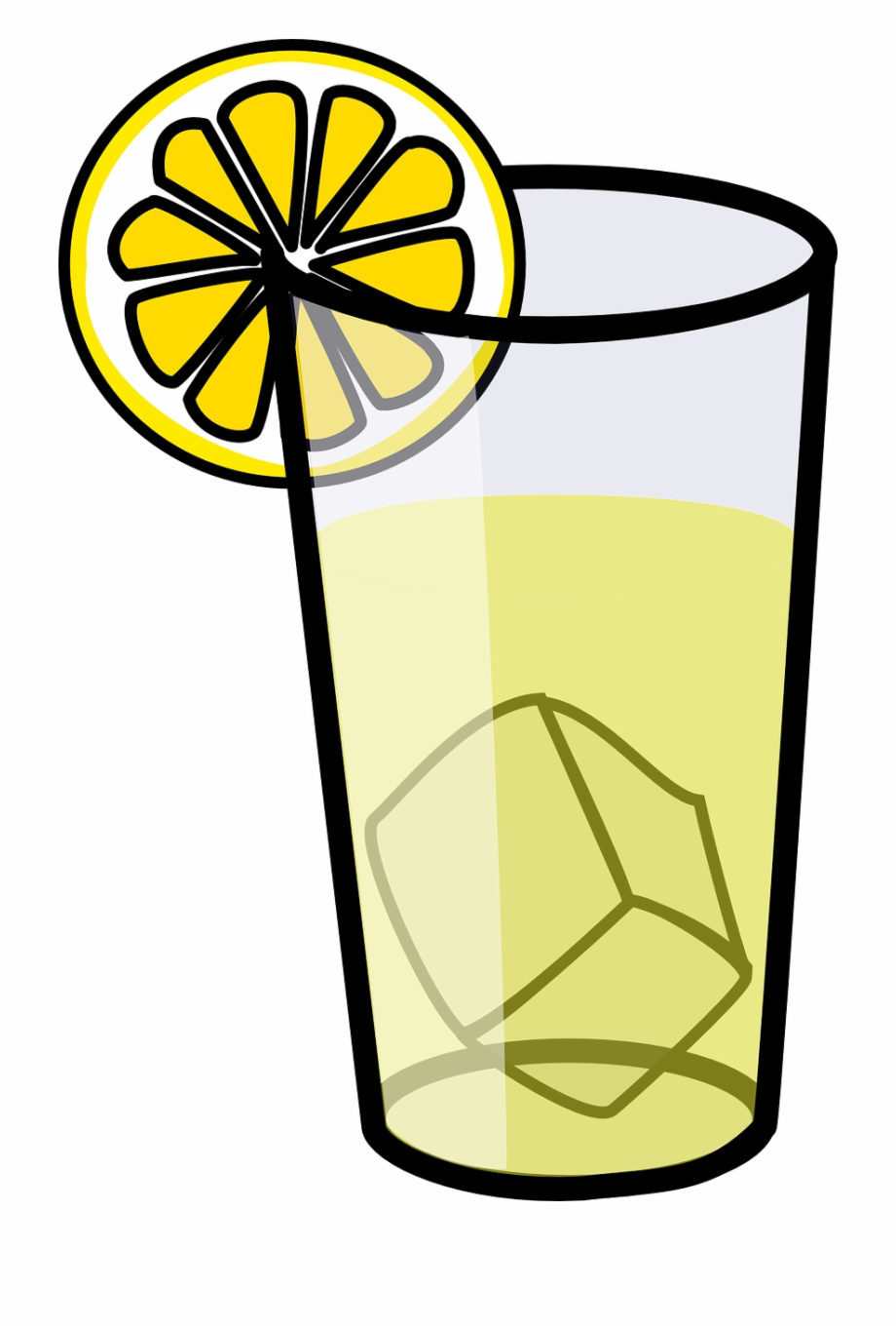 Lemonade glass drink.