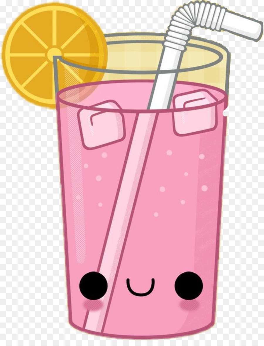 Kawaii Pink Lemonade PNG Lemonade Kawaii Clipart download