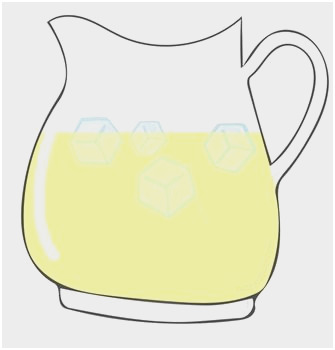 Straw Clipart pitcher lemonade