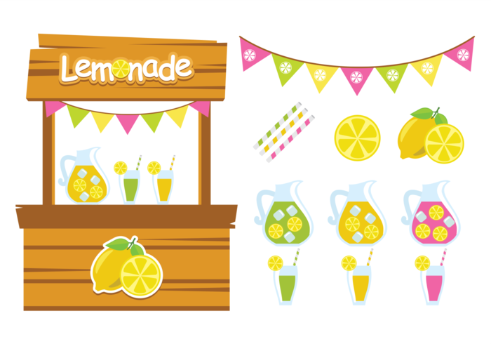 Cute lemonade stand.