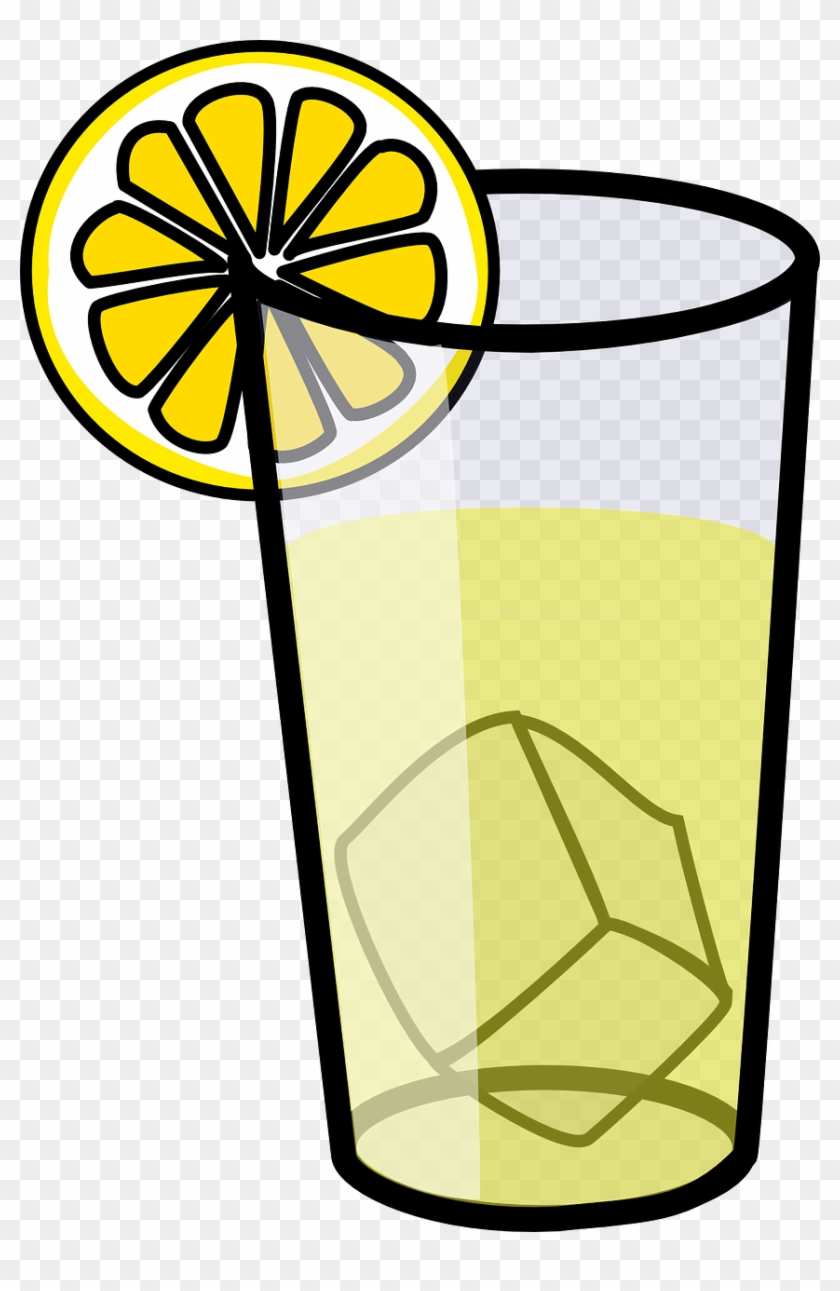 Lemonade glass drink.