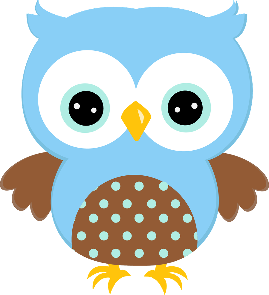 Owl Blue Clip art