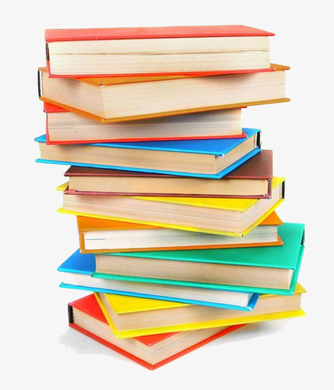 Download Free png Library Books Are Stacked, Library Clipart