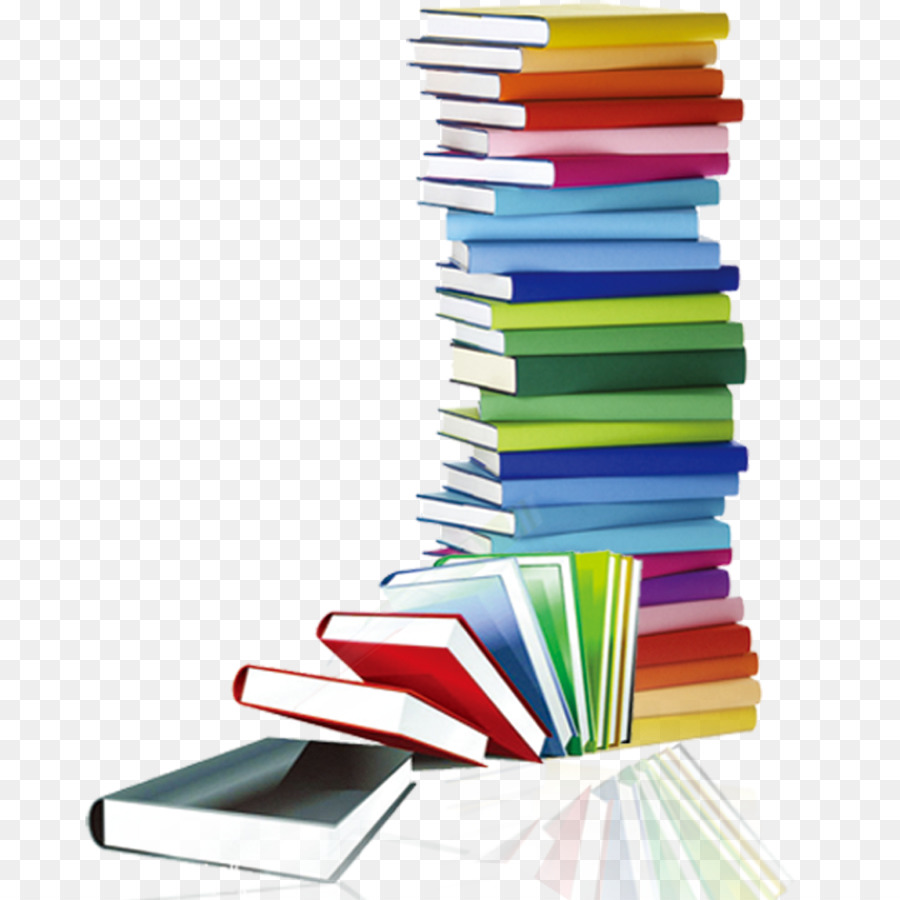 Book stack png.
