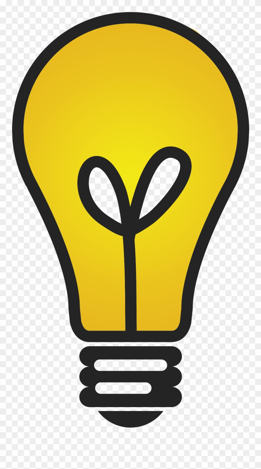 lightbulb clipart icon