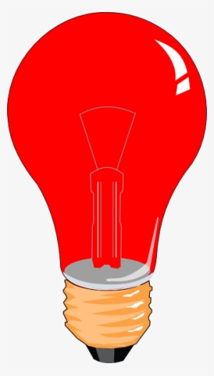 Red lightbulb.
