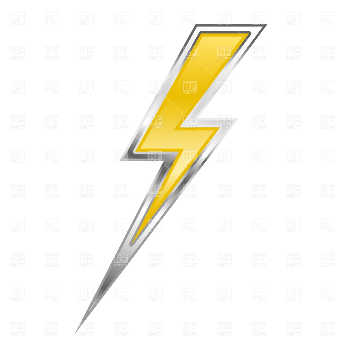 lightning bolt clipart flash