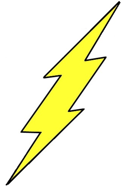 Flash lightning bolt.