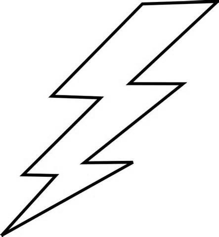 Lightning Bolt Template