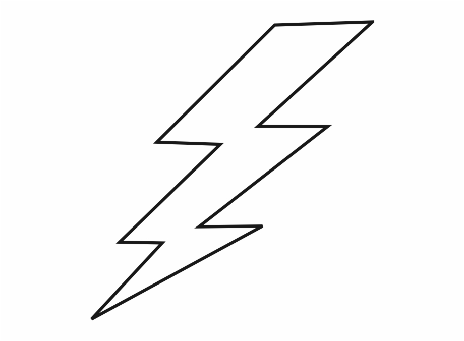 Lightning Bolt Drawing Easy, Transparent Png Download For