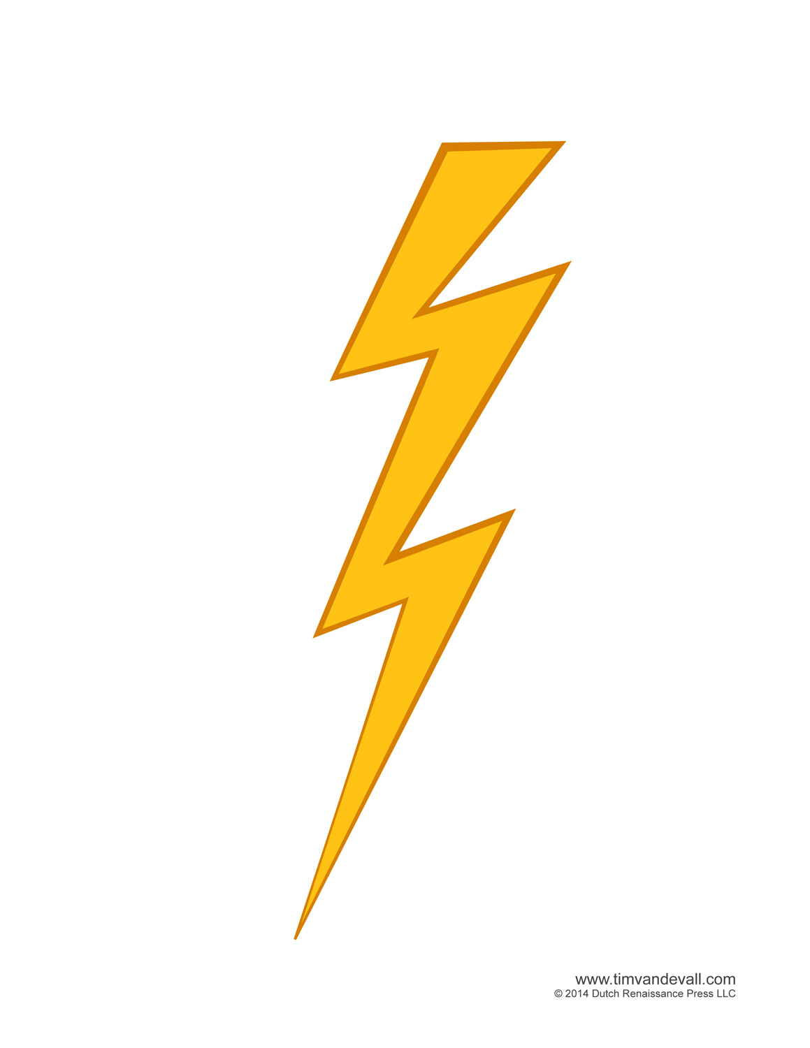 Zeus lightning bolt.