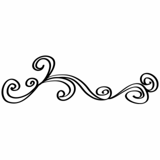 line clipart black and white fancy