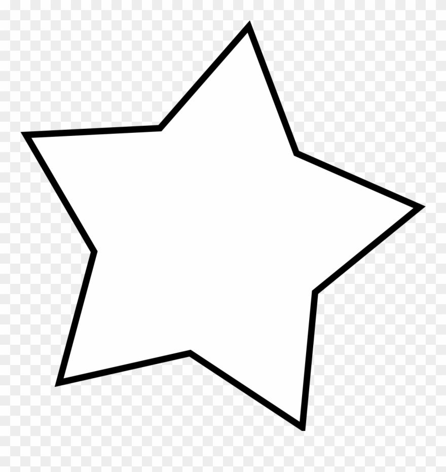 Excellent Ideas Star Clipart Black And White Clip Art