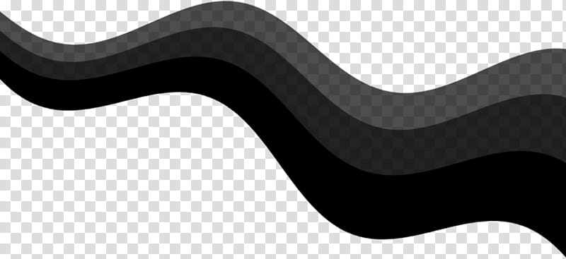Curves, black and gray wavy line transparent background PNG