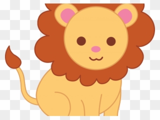 lion clipart kawaii